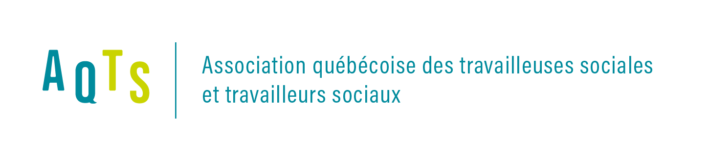 Logo Association québécoise des travailleuses sociales et travailleurs sociaux