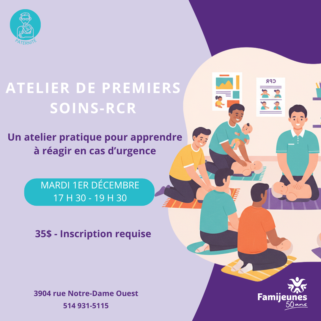 Atelier RCR pour papas décembre 2026