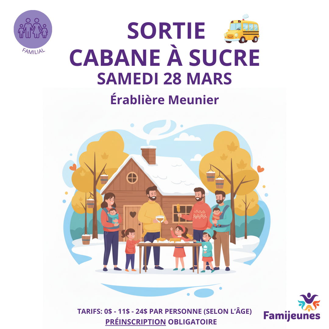 Lien de paiement cabane à sucre 2026