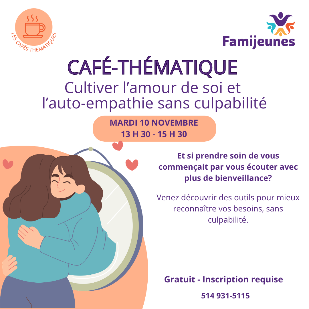 Café-thématique - Cultiver l'amour de soi