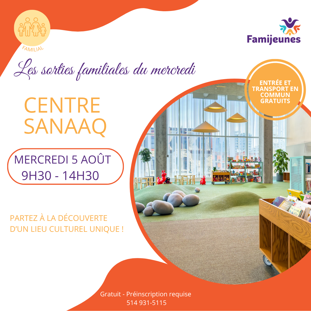 Centre Sanaaq été 2026