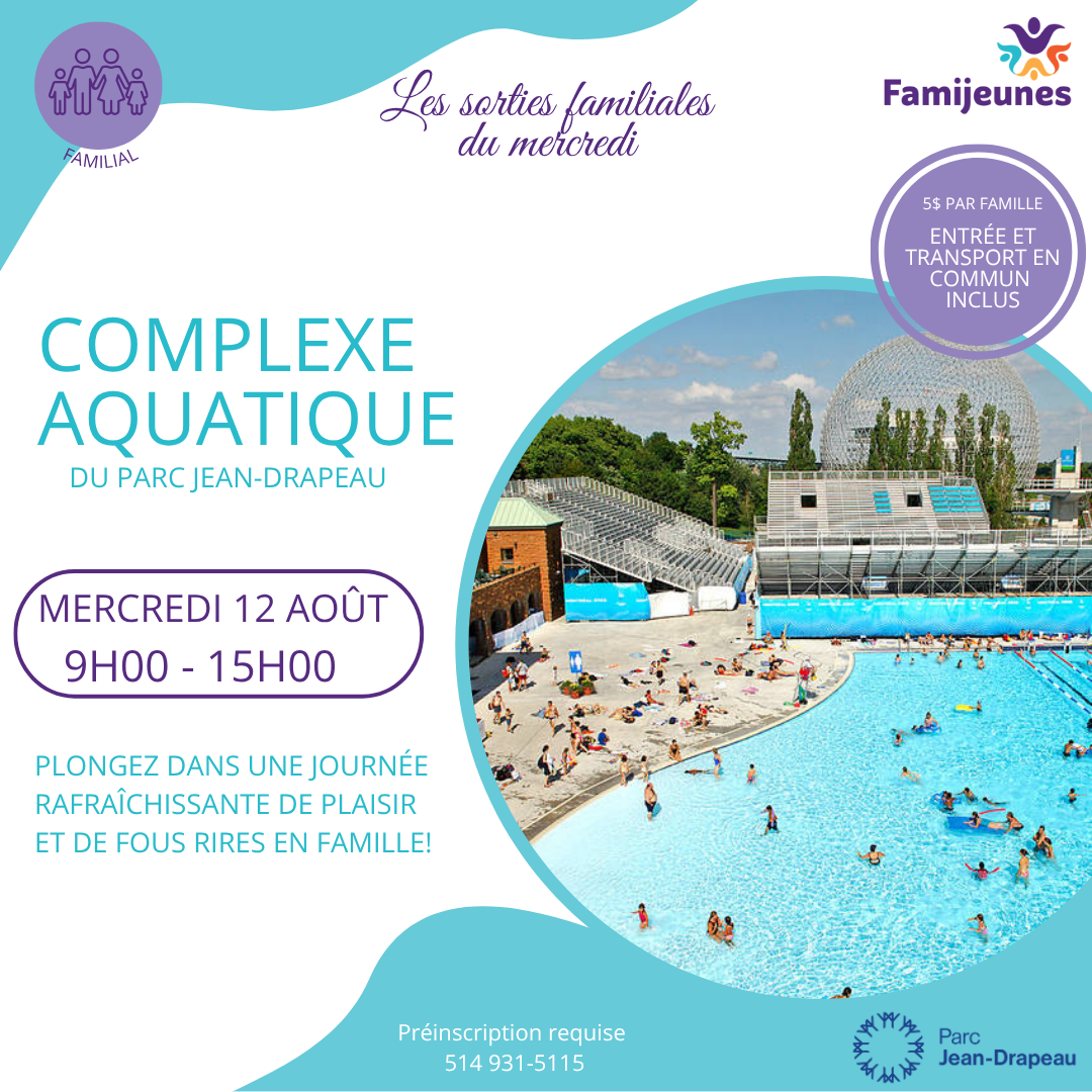 Complexe Aquatique Jean-Drapeau 2026