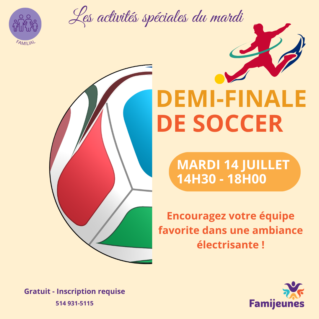 Demi-finale de soccer été 2026