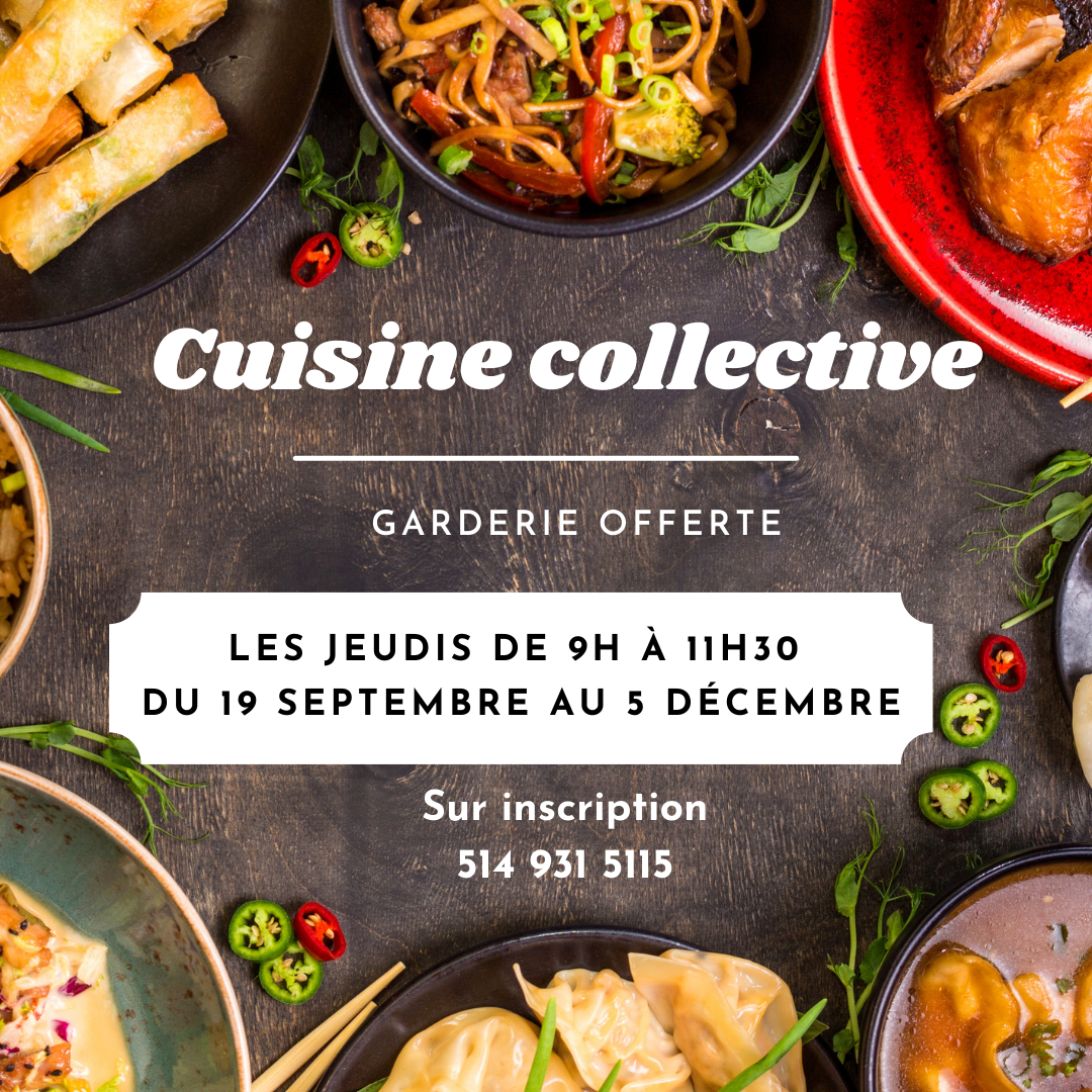 Préinscription-Cuisine collective automne 2024