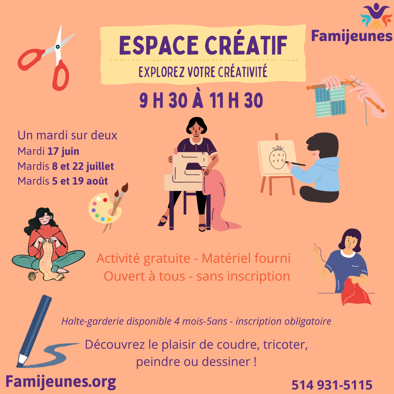 Espace créatif 2025