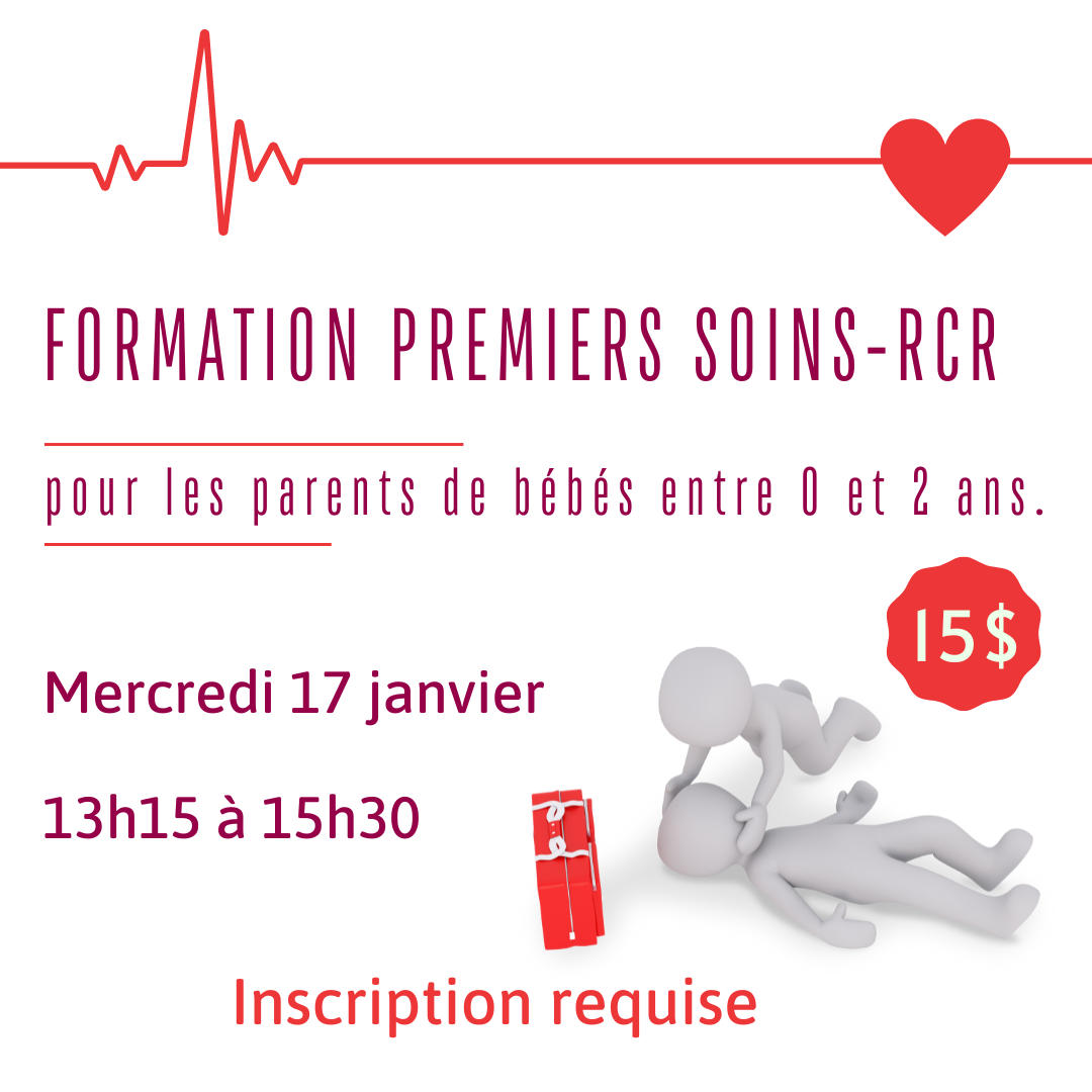 Atelier RCR pour les poupons - Janvier 2026