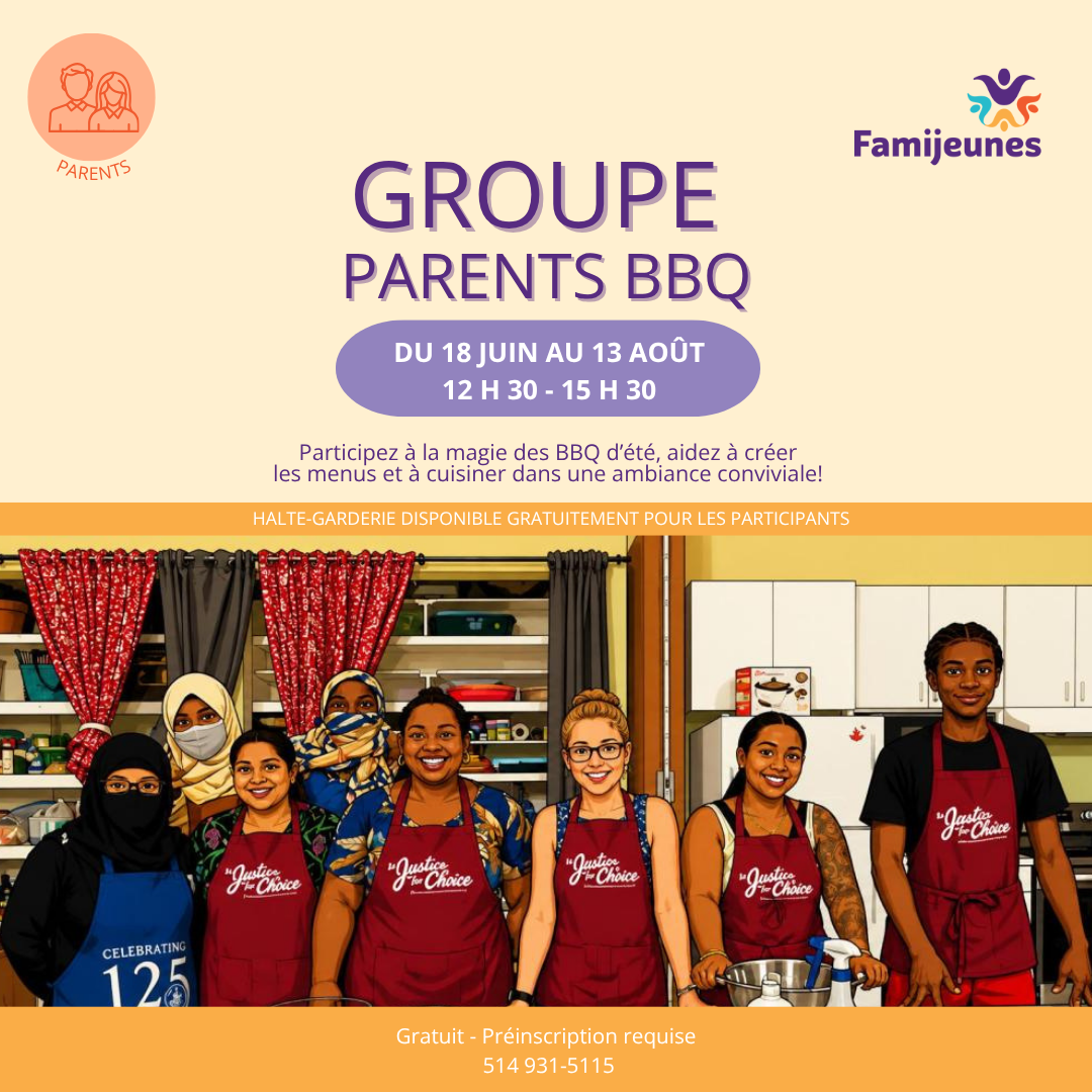 Groupe de parents Cuisine BBQ été 2026