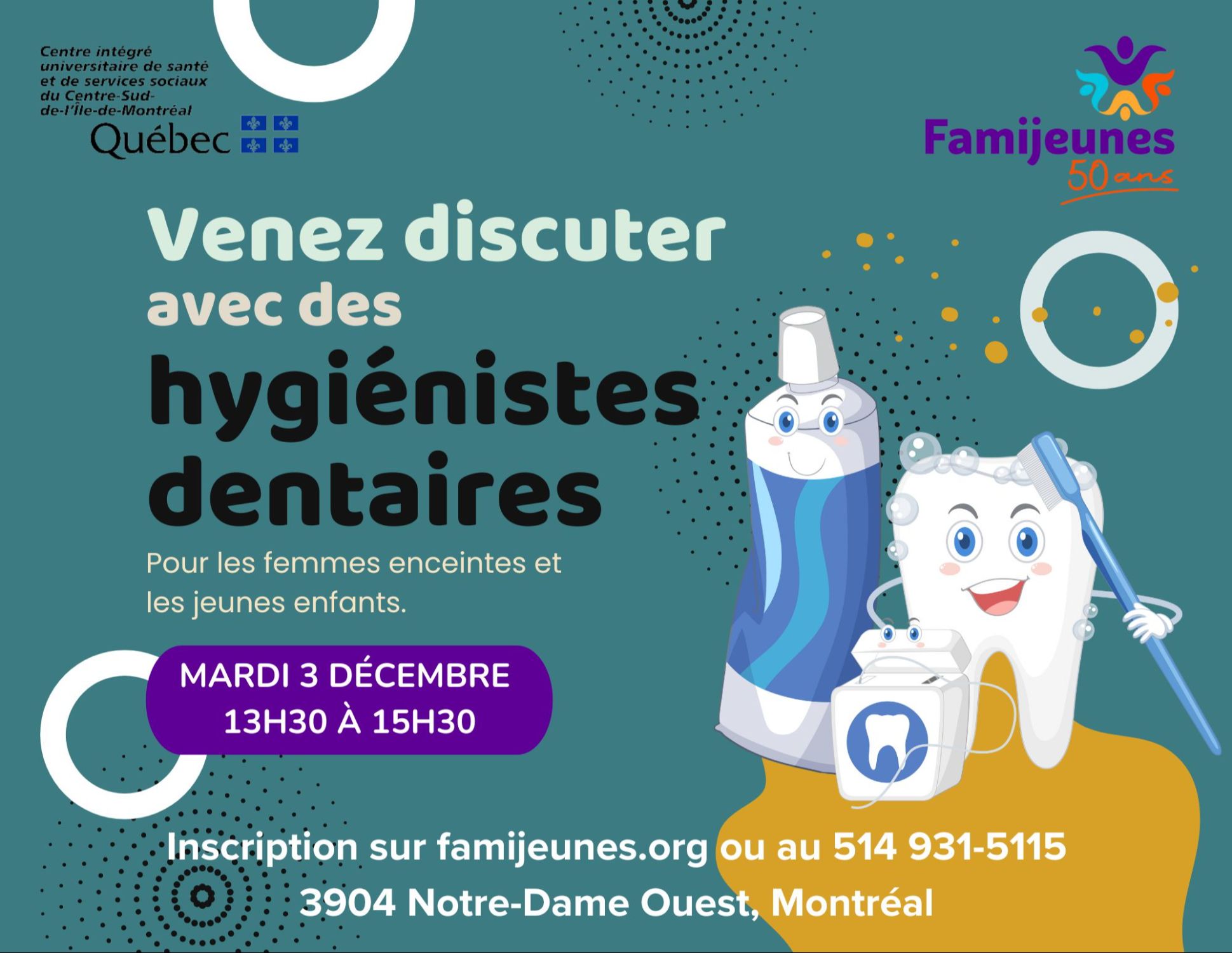 Hygiénistes dentaires 3 décembre