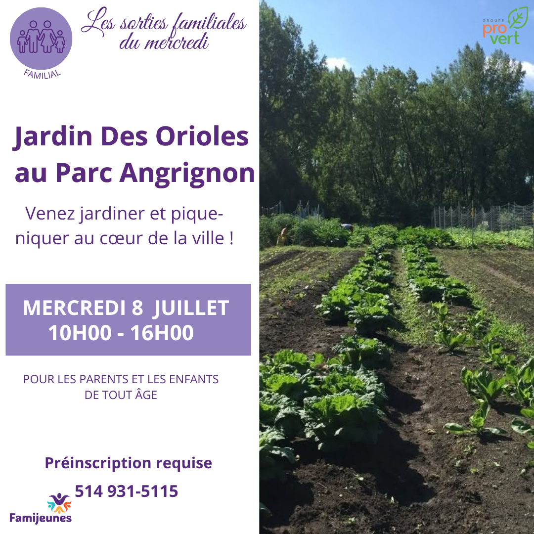 Jardin des Orioles 2026