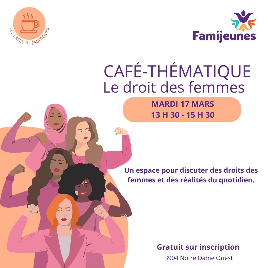 Café-thématique - Le droit des femmes
