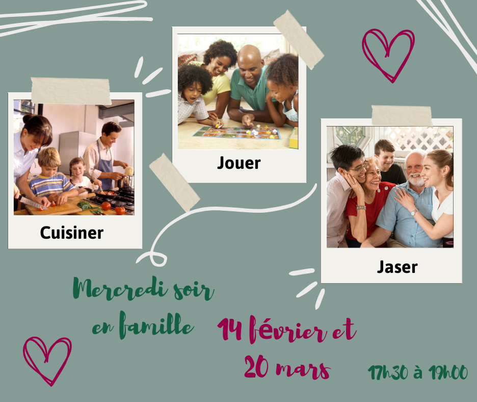 Mercredi soir en famille Janvier 2026
