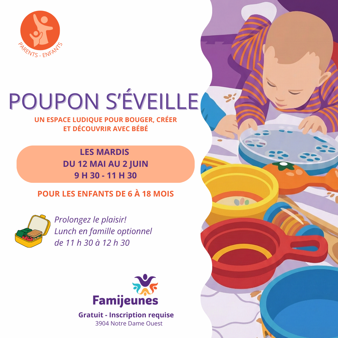 Poupon s'éveille Printemps 2026