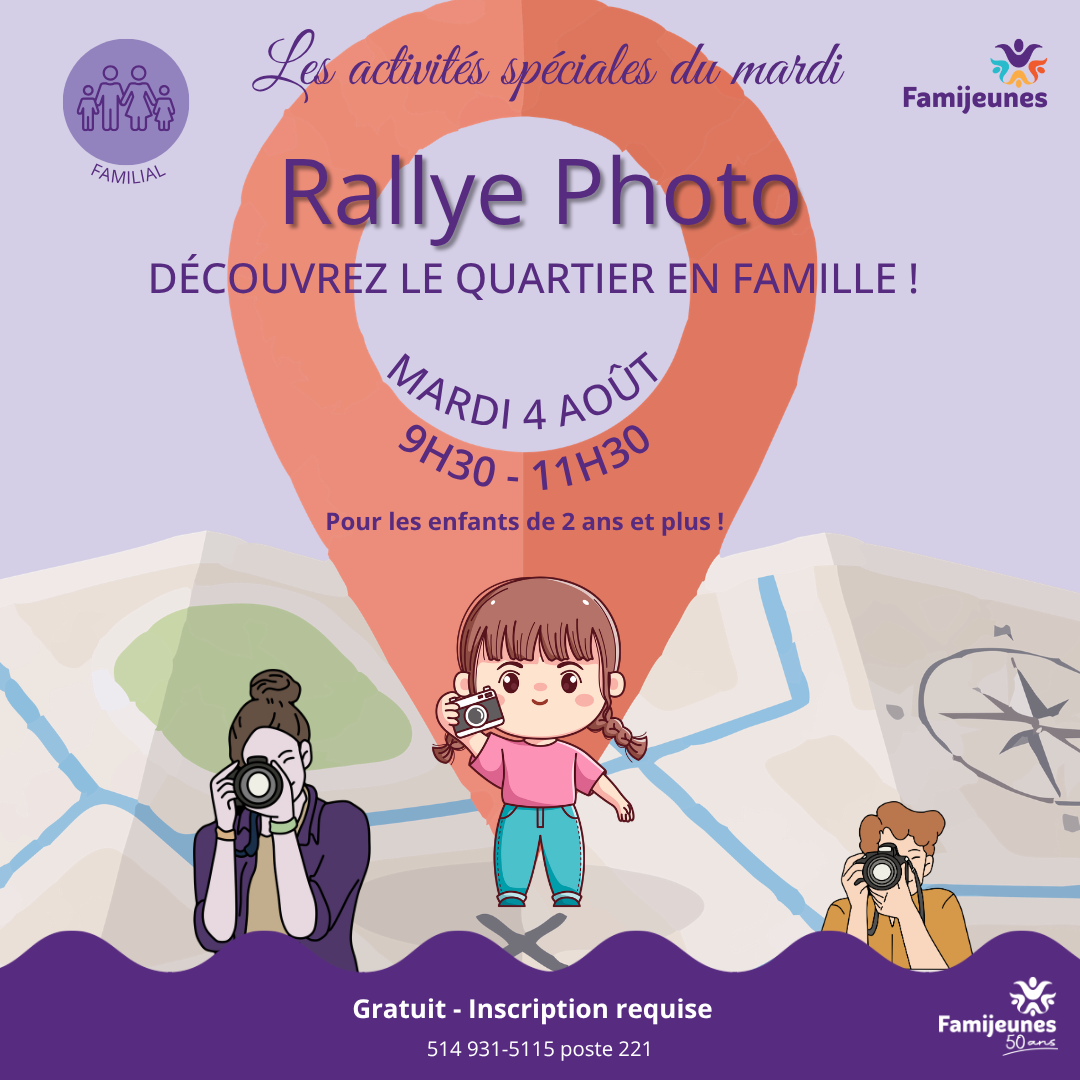 Rallye photo été 2026