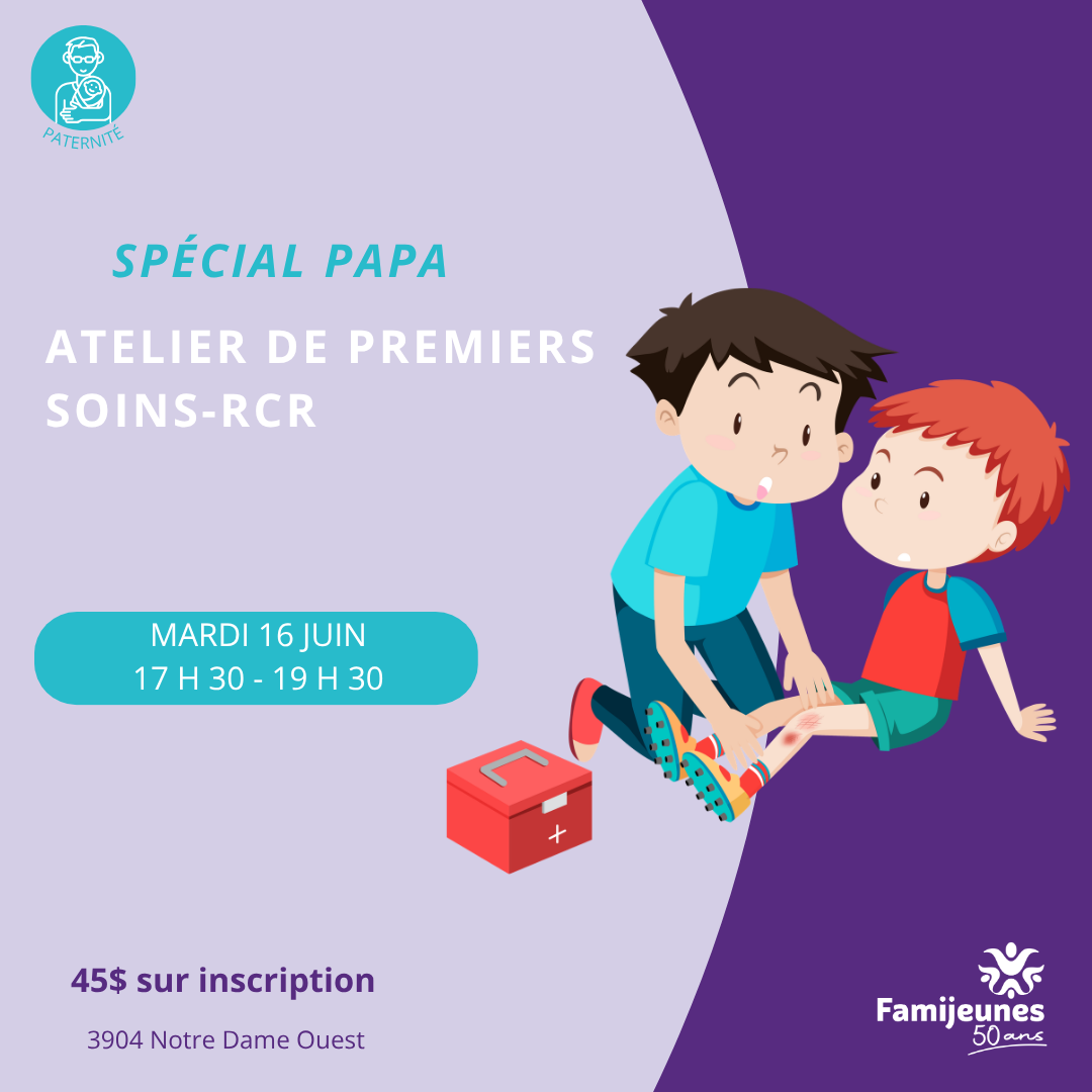 RCR pour papa en français - 16 juin