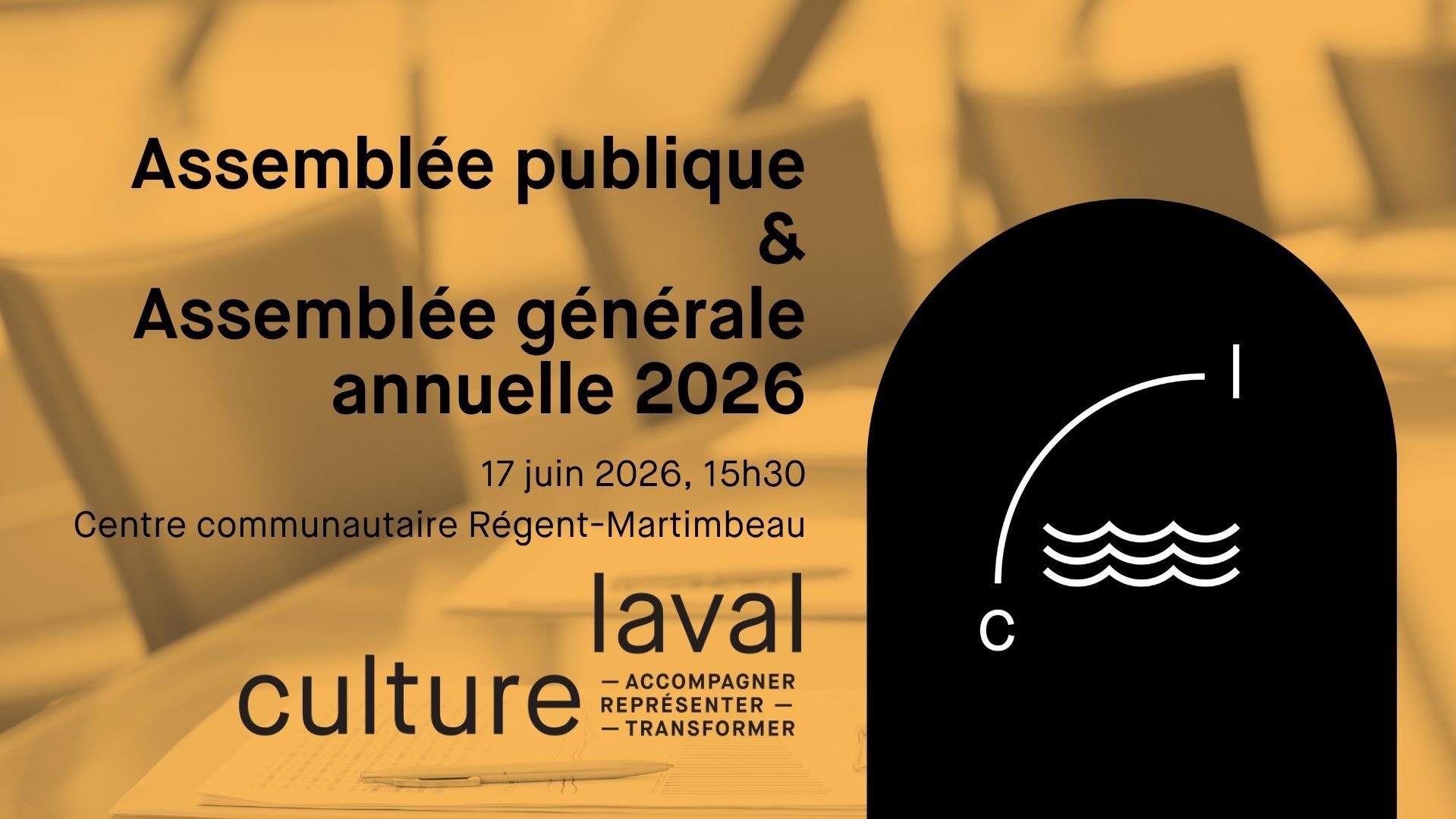 Assemblée générale annuelle et assemblée publique 2026