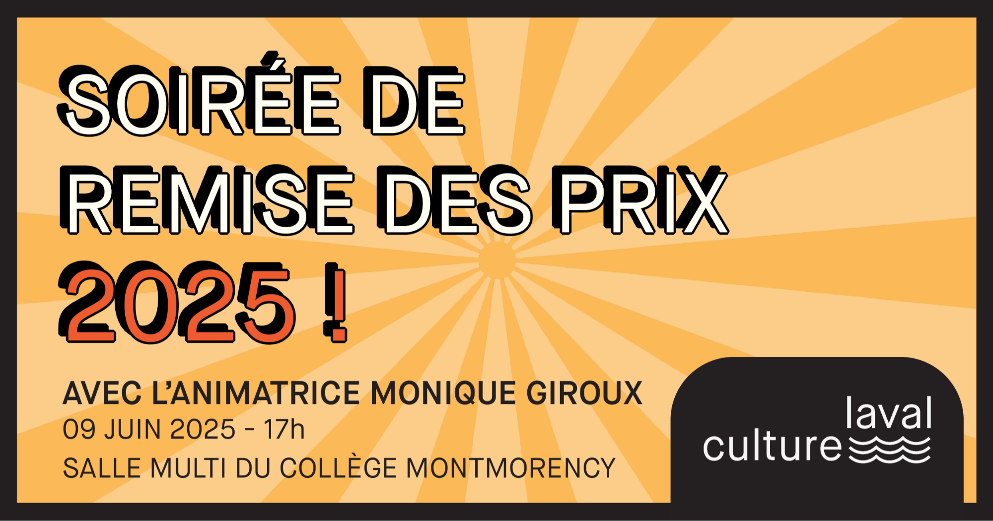 Soirée - Prix d'excellence de Culture Laval