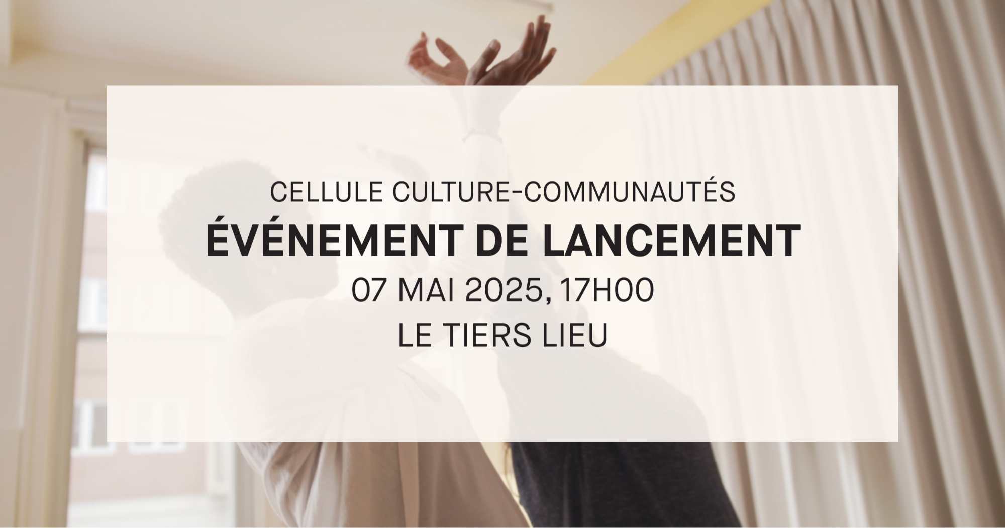 Lancement de la cellule Culture-communautés