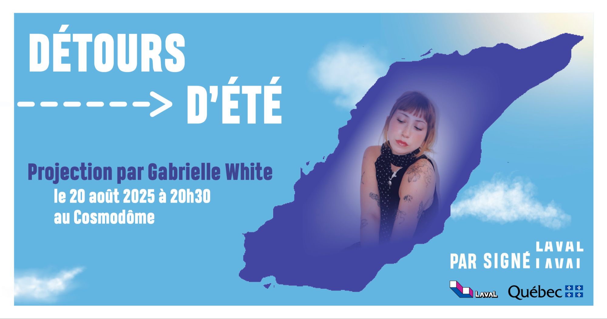 Détours d’été par Signé Laval : la tête dans les étoiles avec Gabrielle White