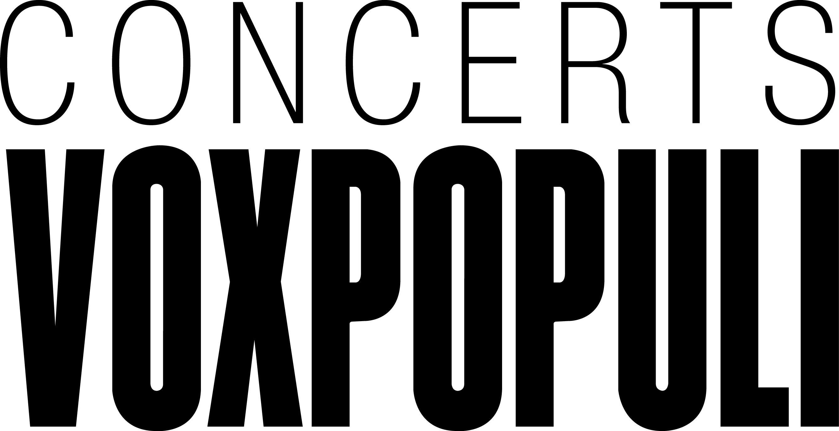 Logo Les concerts Voxpopuli