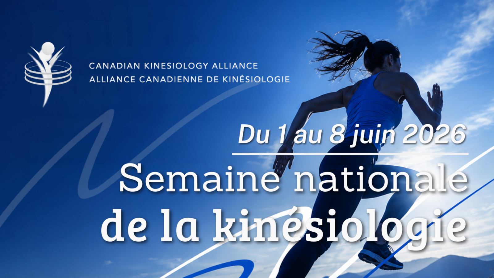 Facebook cover banner blue - French