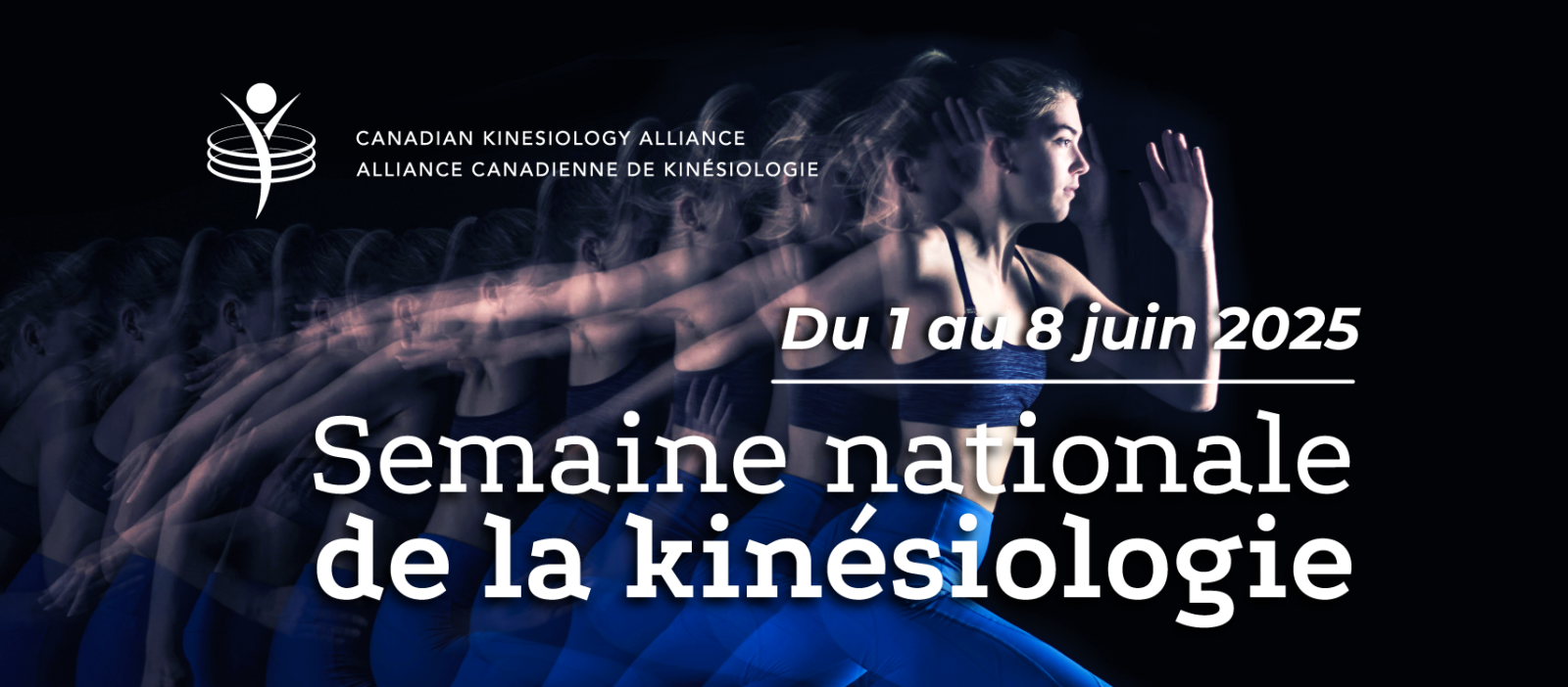 Facebook cover banner blue - French