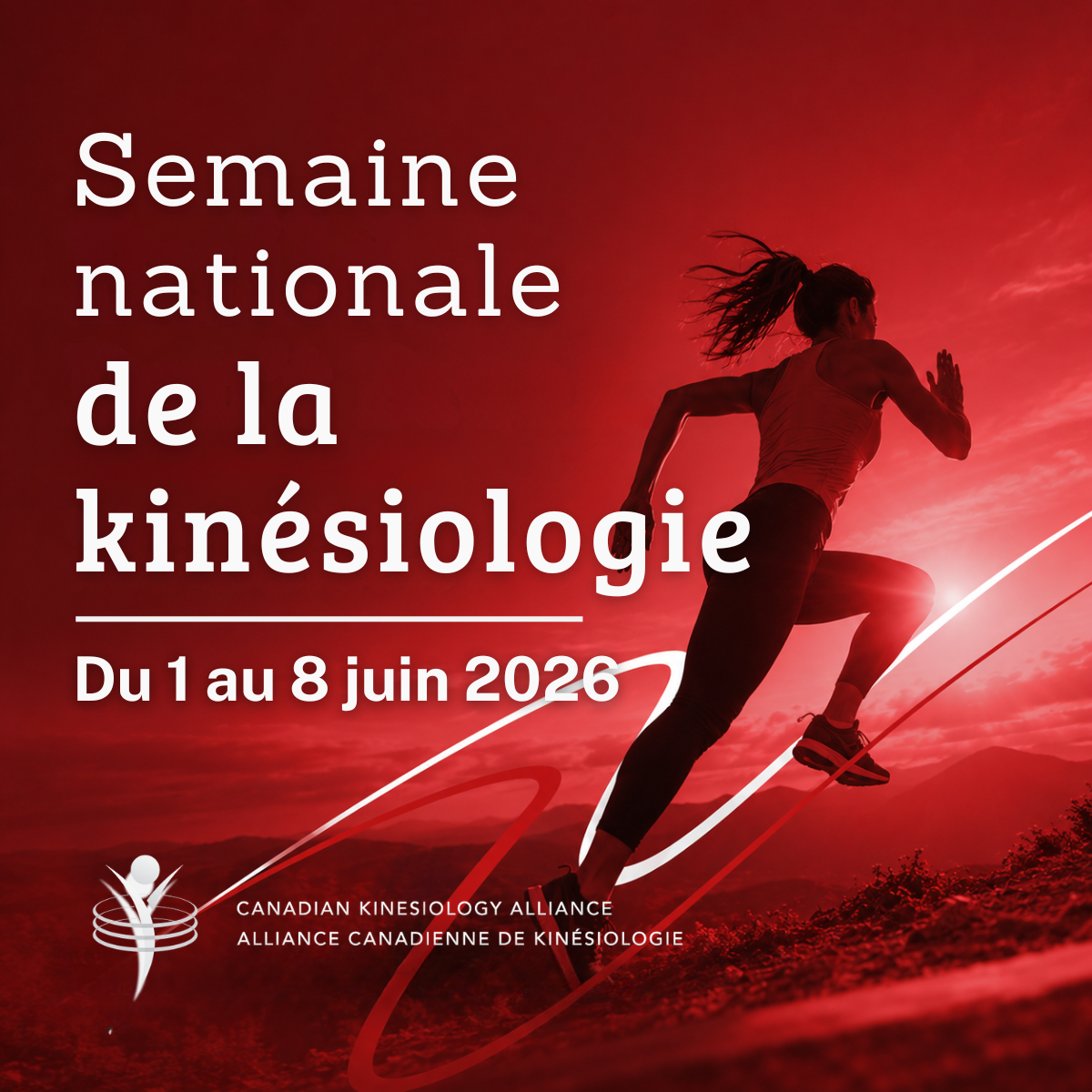 Social media post square red - French