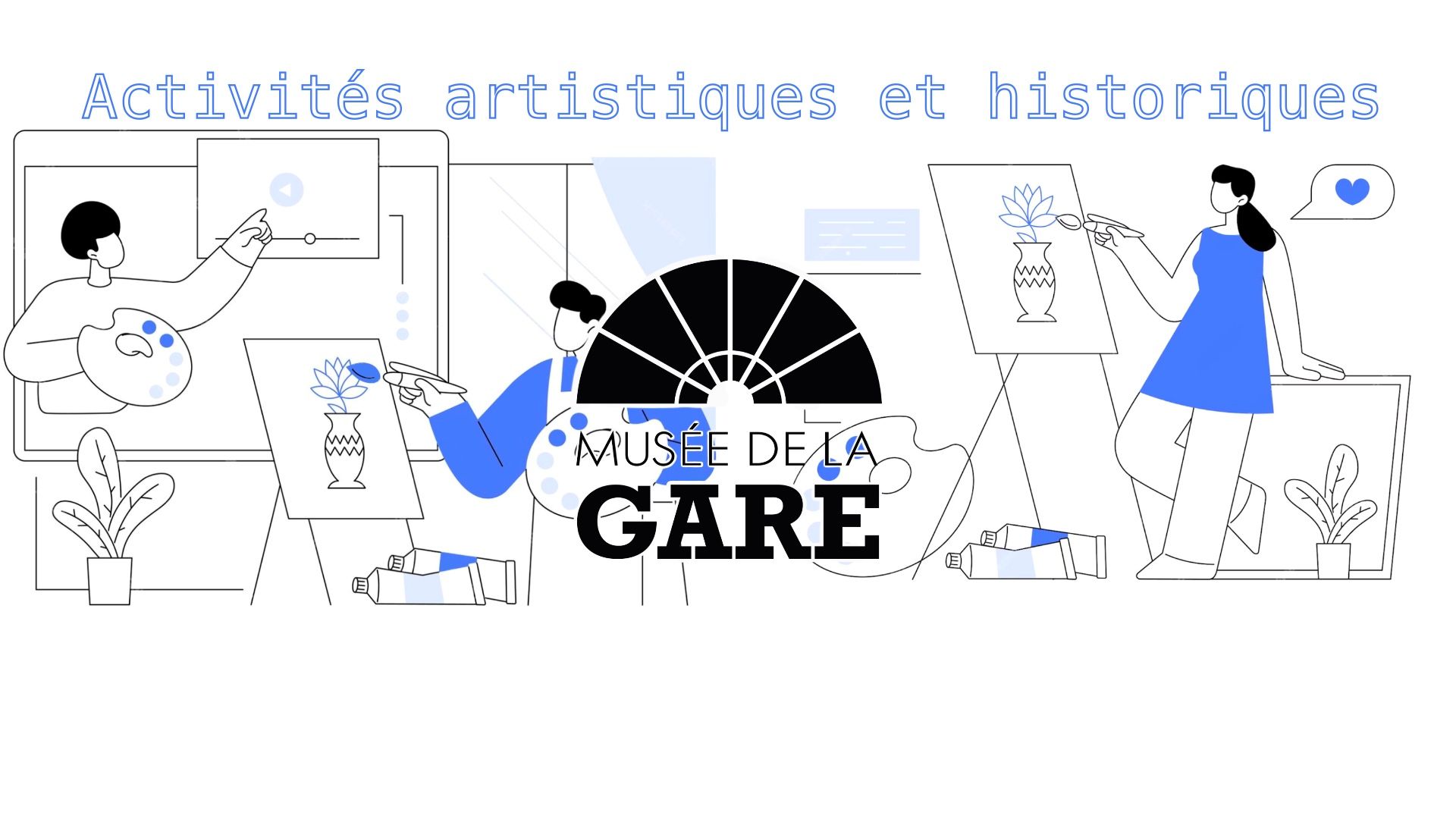 Atelier artistique « à la manière de Frank Polson » | Art workshop in the style of Frank Polson