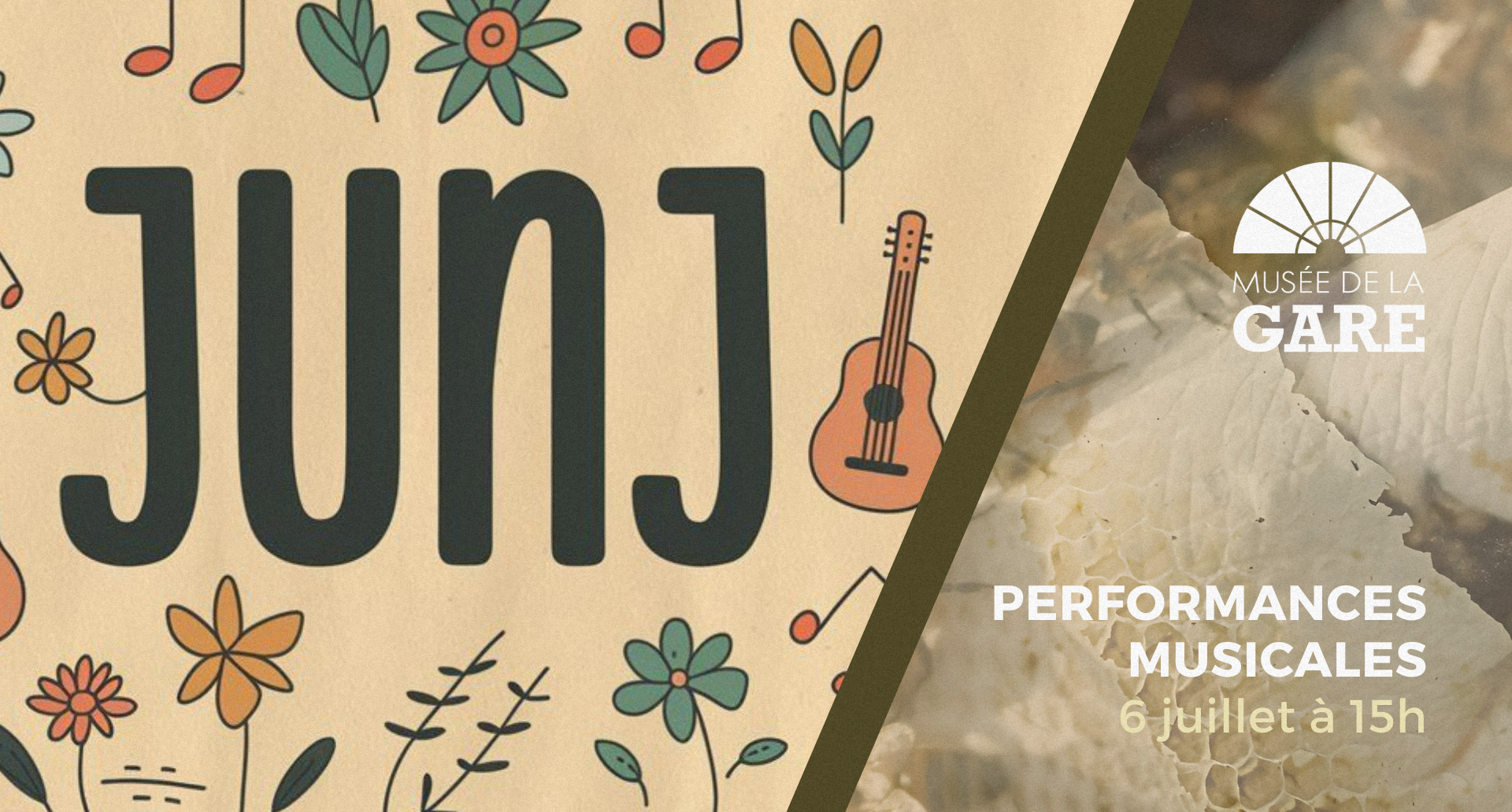 Jérémie Vallières & Junj au Musée de la gare