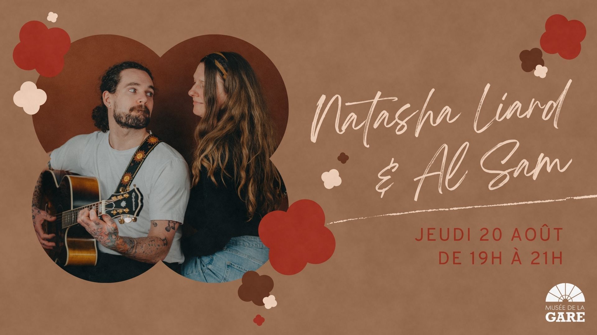 Natasha Liard & Al Sam au Musée de la gare