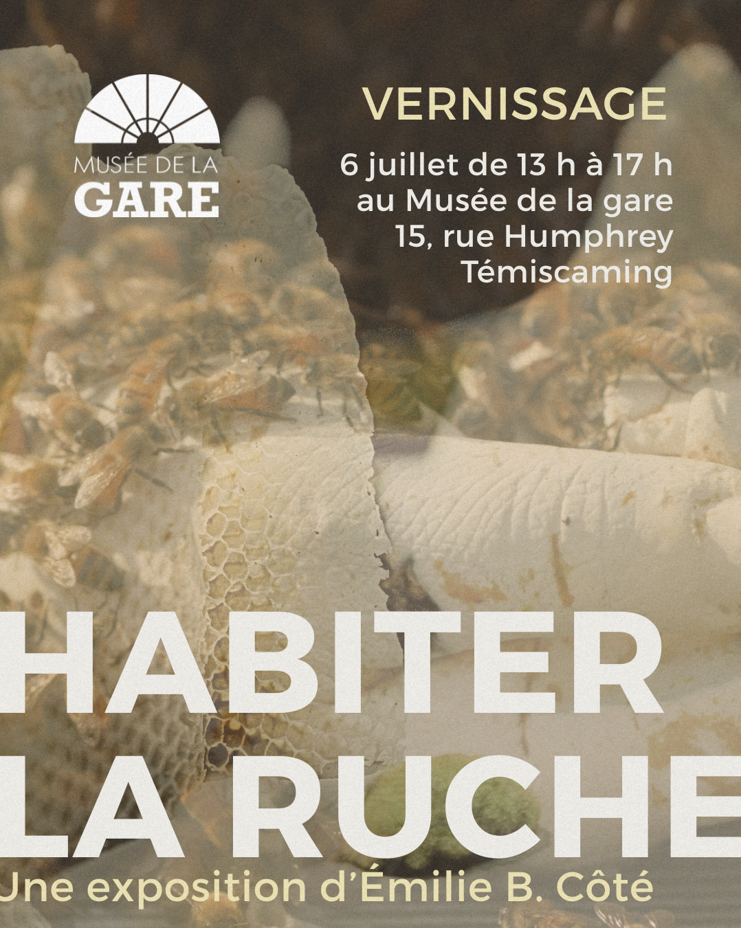 Vernissage de l’exposition « Habiter la ruche »