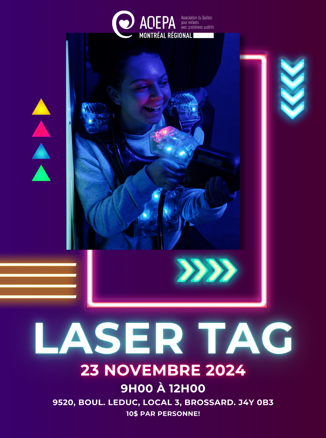 Laser tag en famille !