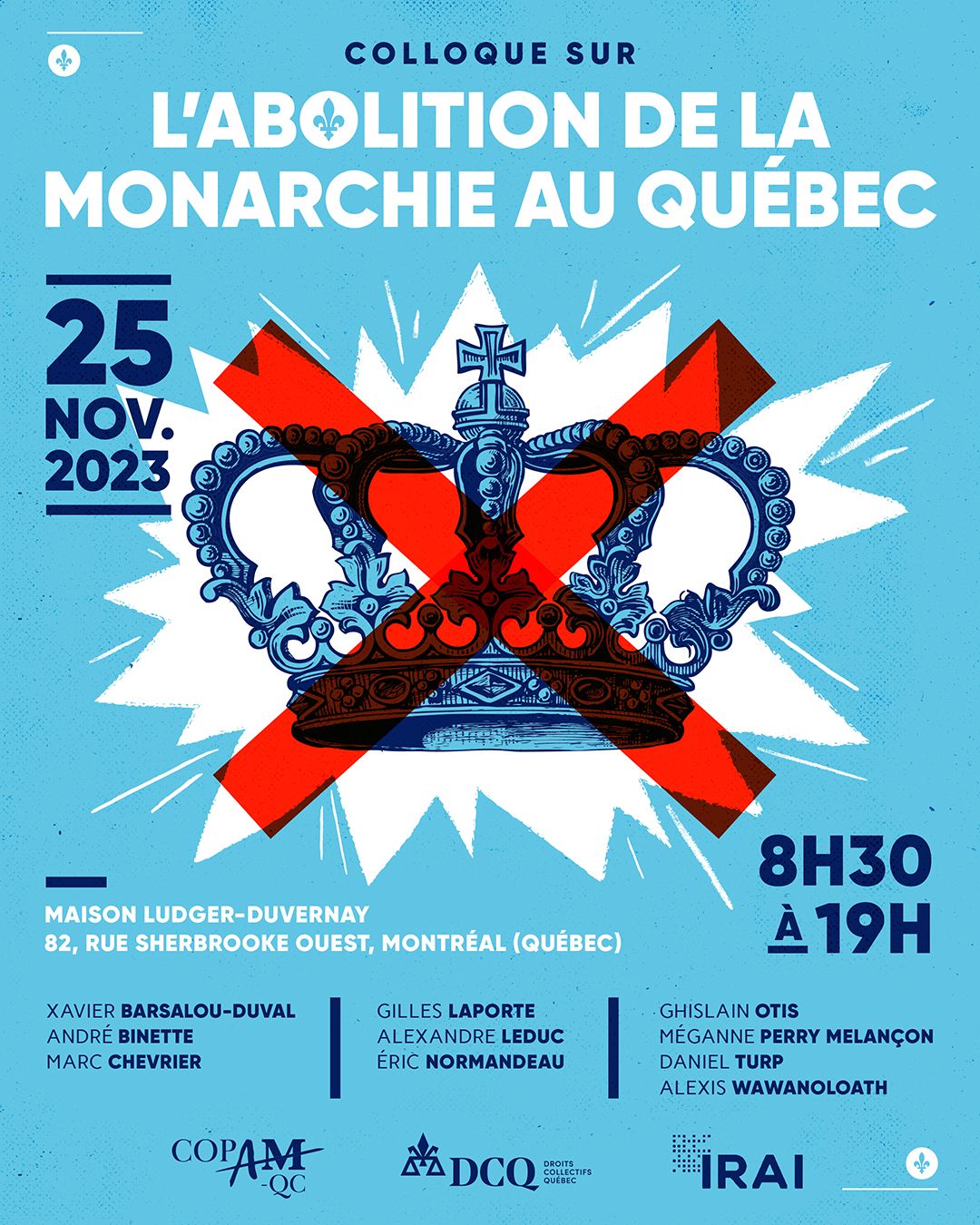 Colloque sur l'abolition de la monarchie au Québec