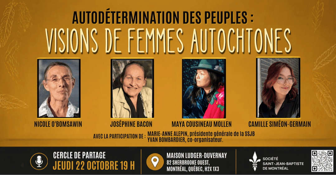 Autodétermination des peuples - Visions de femmes autochtones