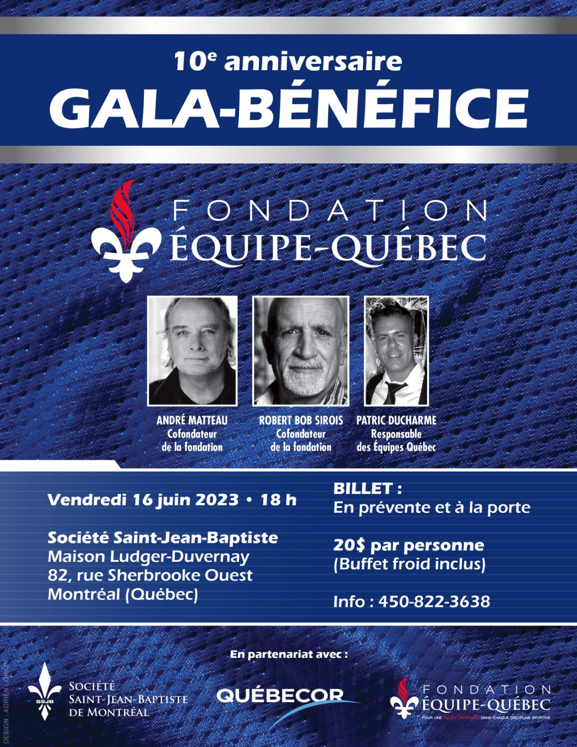 Gala-Bénéfice - Équipe-Québec