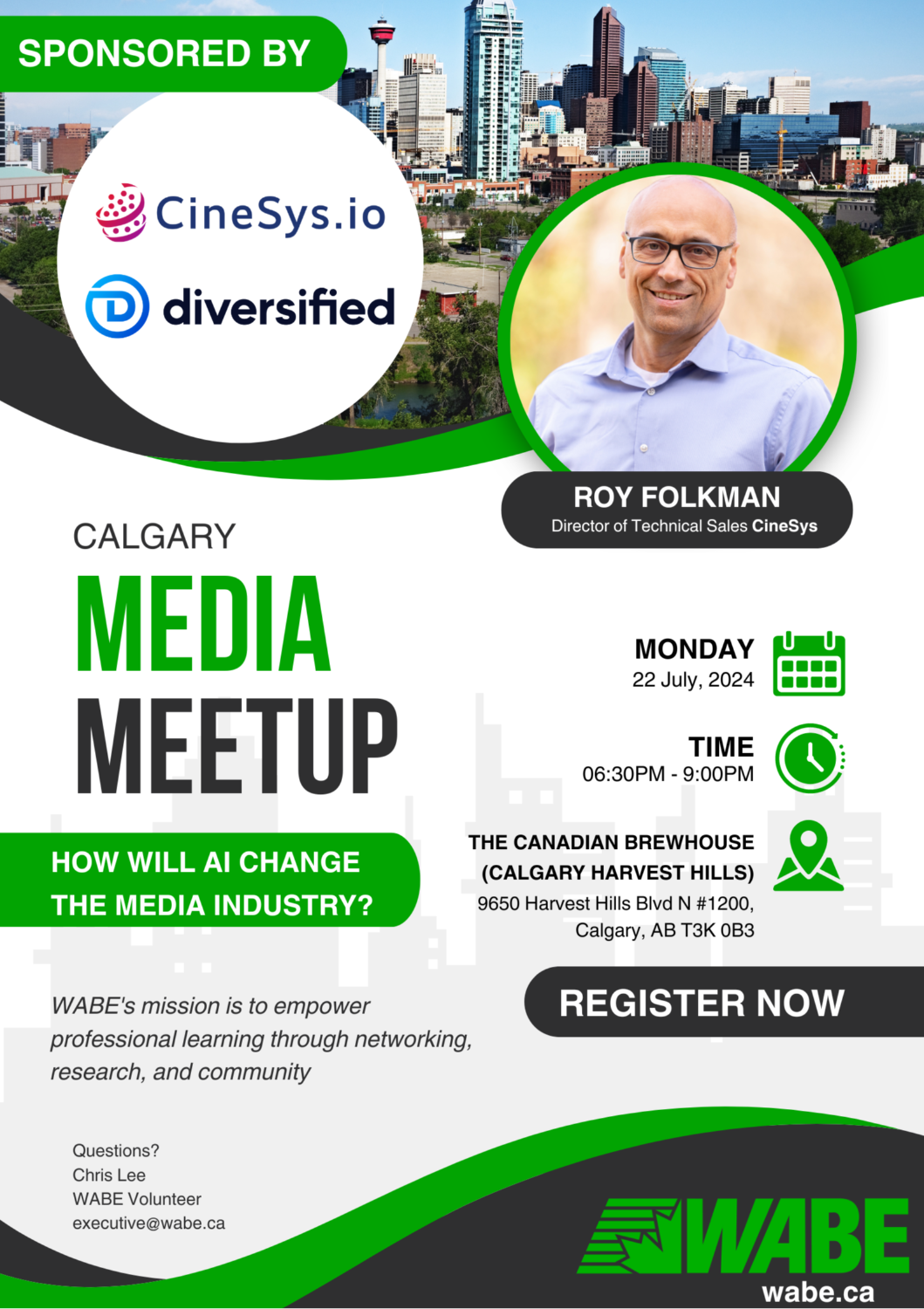 WABE Meetup Monday July 22 2024 Calgary