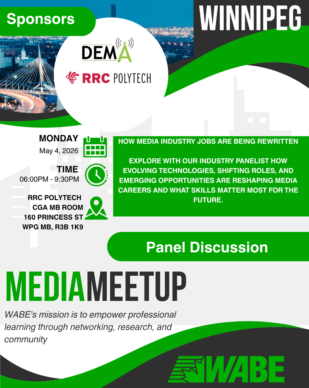 WABE 2026 Media Meetup Winnipeg