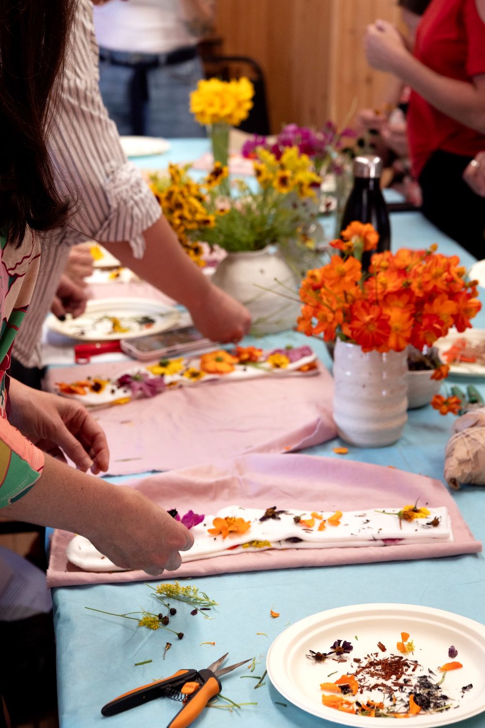 Atelier d'impression botanique avec Marie-les-bains · DIMANCHE
