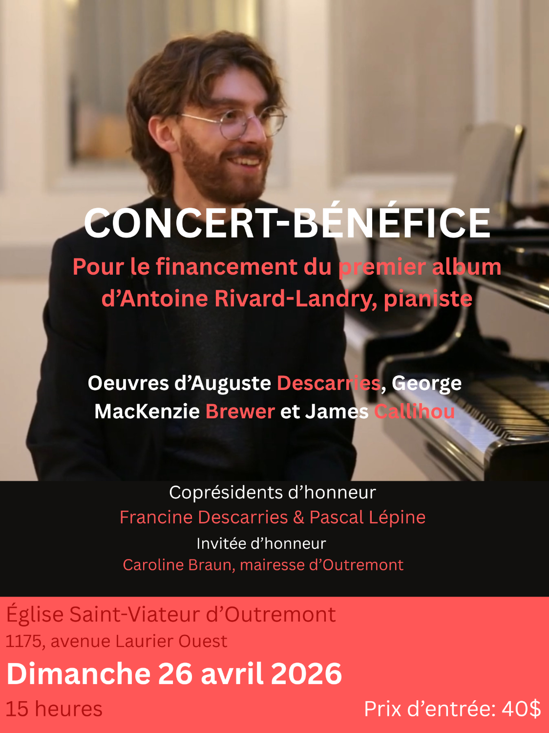 Concert bénéfice