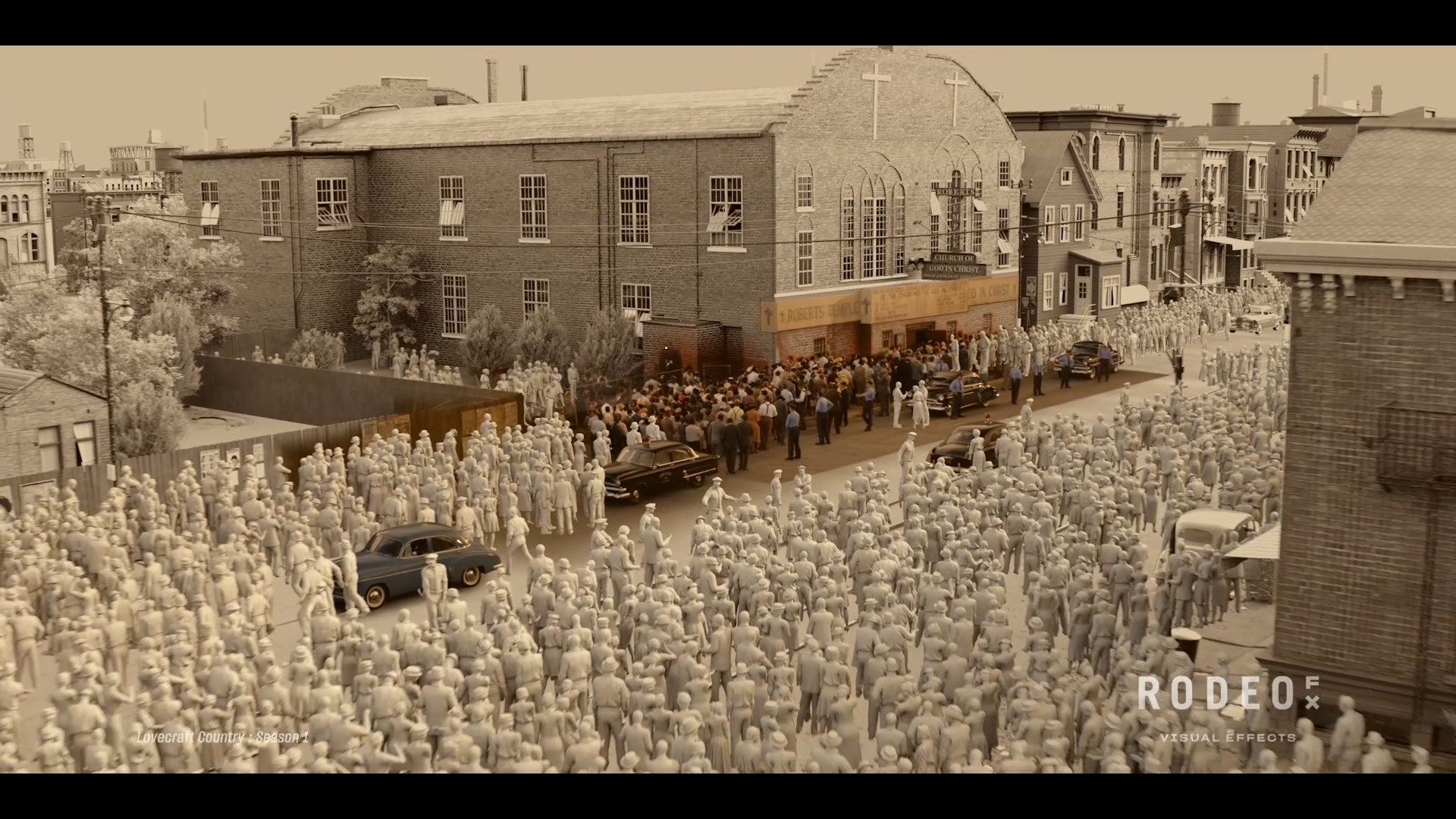 Simulation de foule avec Golaem (Autodesk)