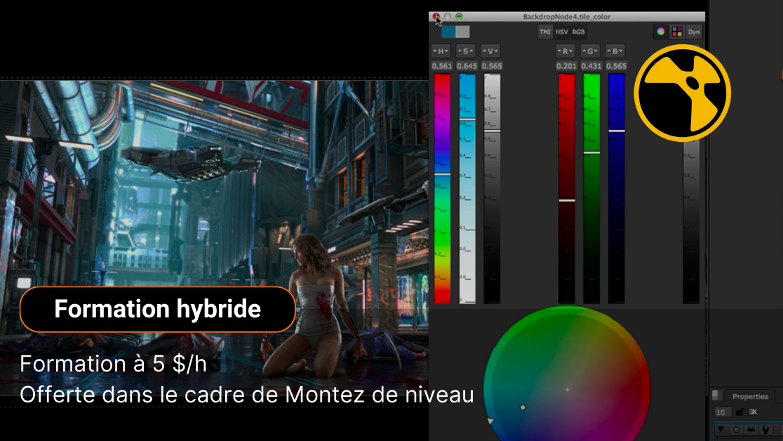 Nuke - Colorimétrie