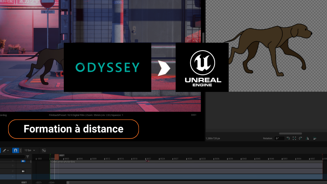 Odyssey vers Unreal Engine