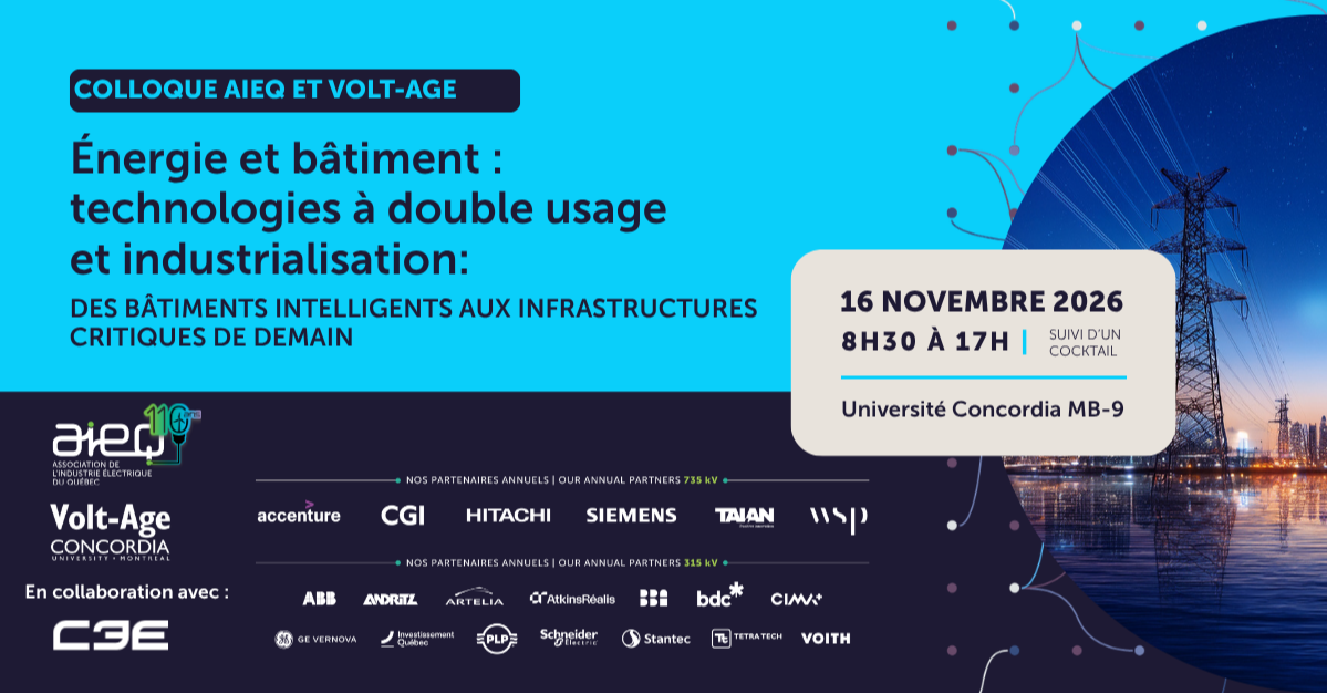 COLLOQUE AIEQ & VOLT-AGE