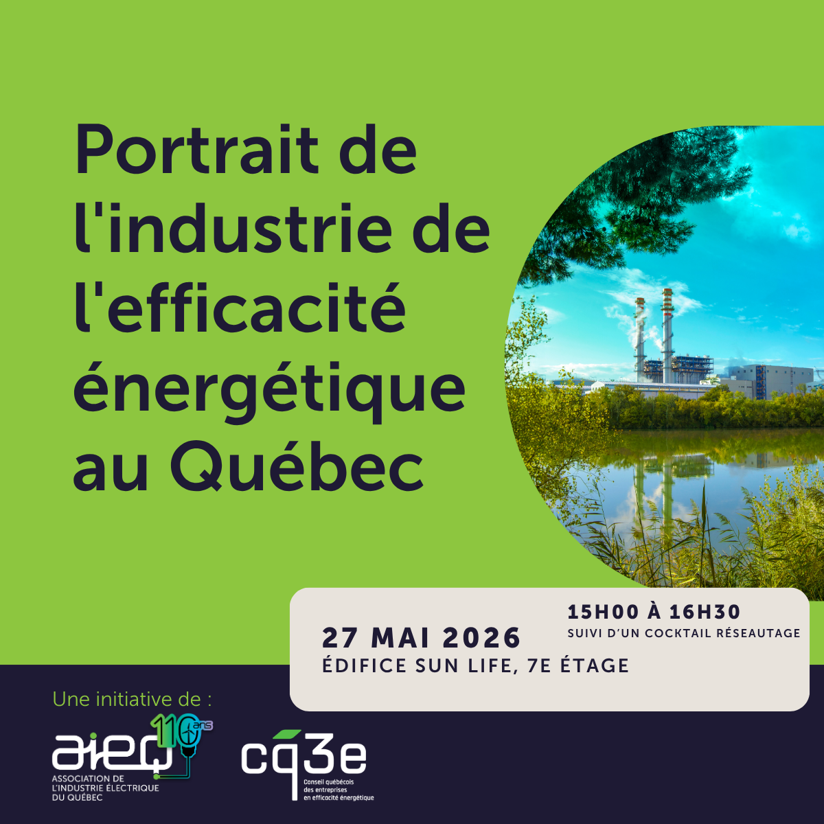 Portrait de l'industrie de l'efficacité énergétique au Québec
