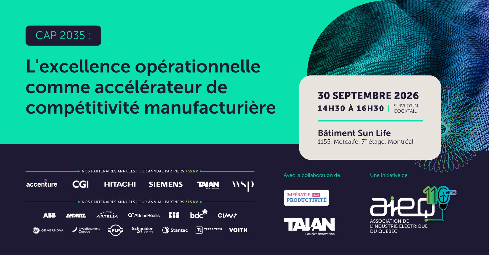 CAP 2035: Operational Excellence as a Catalyst for Manufacturing Competitiveness