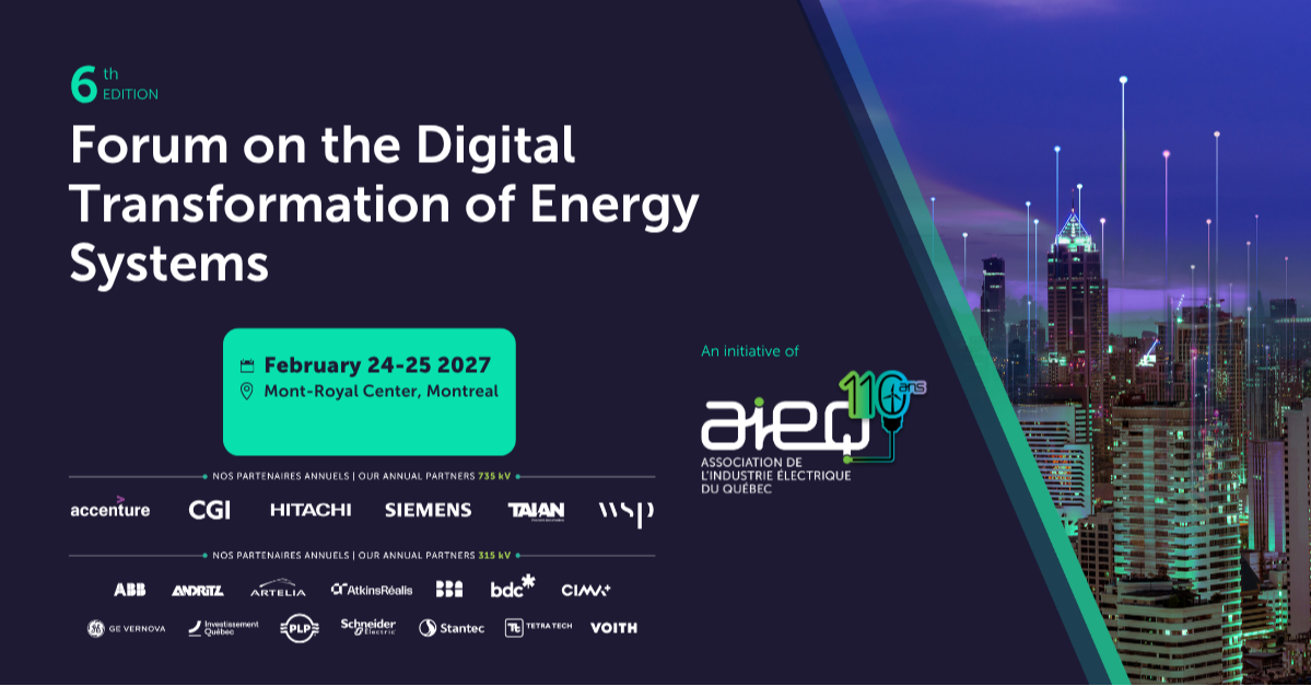 6th edition of the Forum on the Digital Transformation of Energy Systems