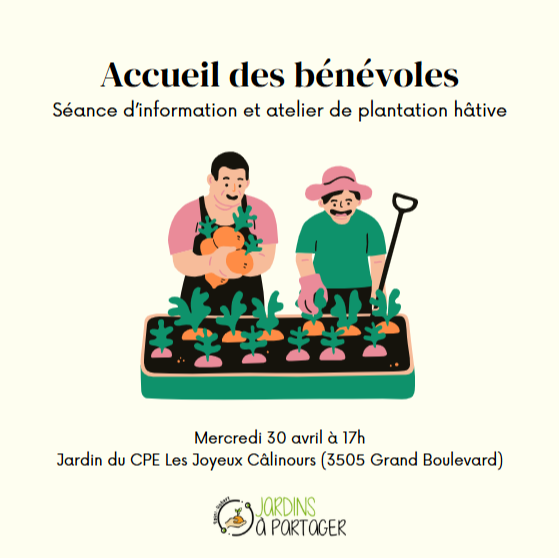 Accueil des bénévoles