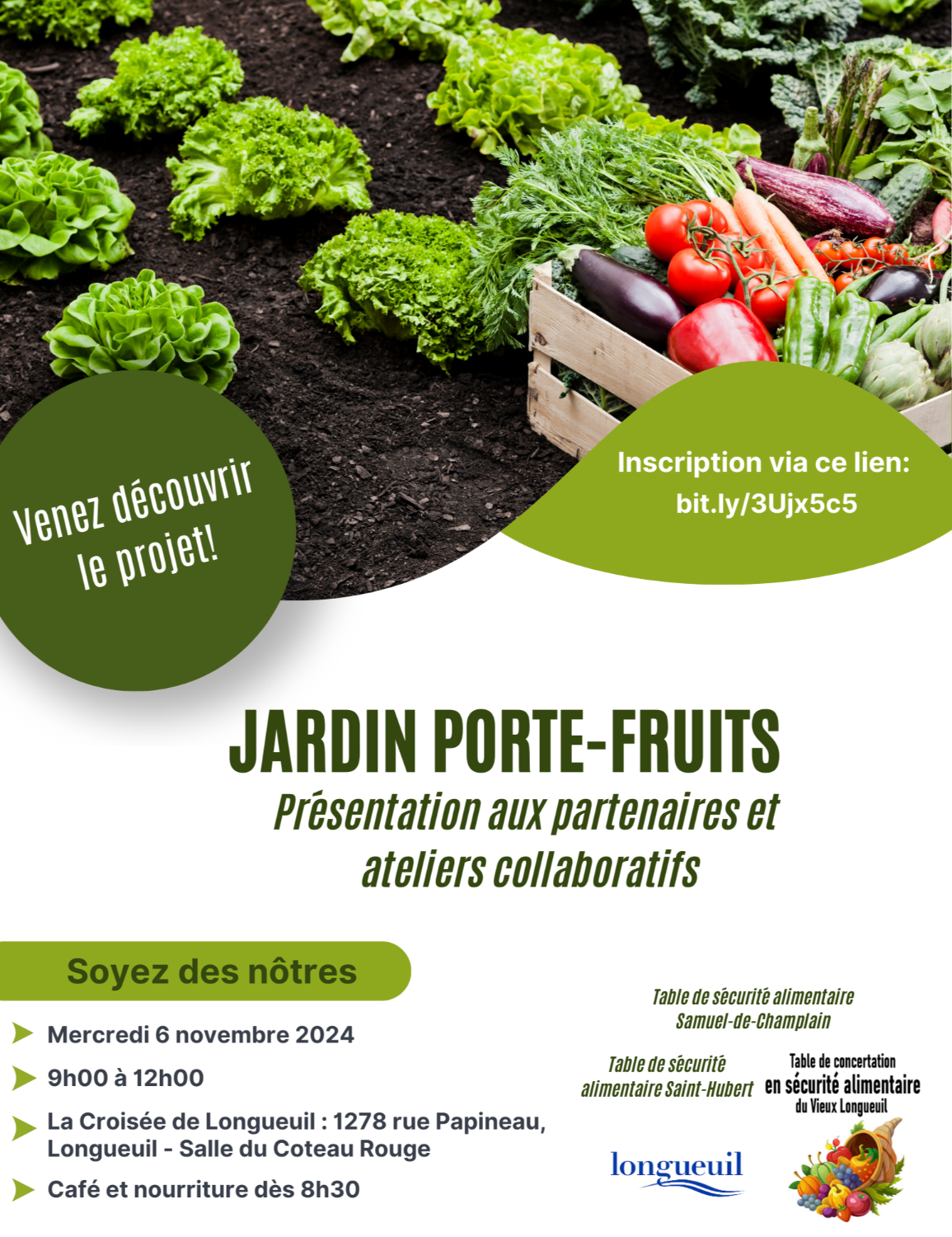 Jardin Porte-fruits : Présentation aux partenaires