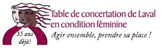 Logo Table de concertation de Laval en condition féminine