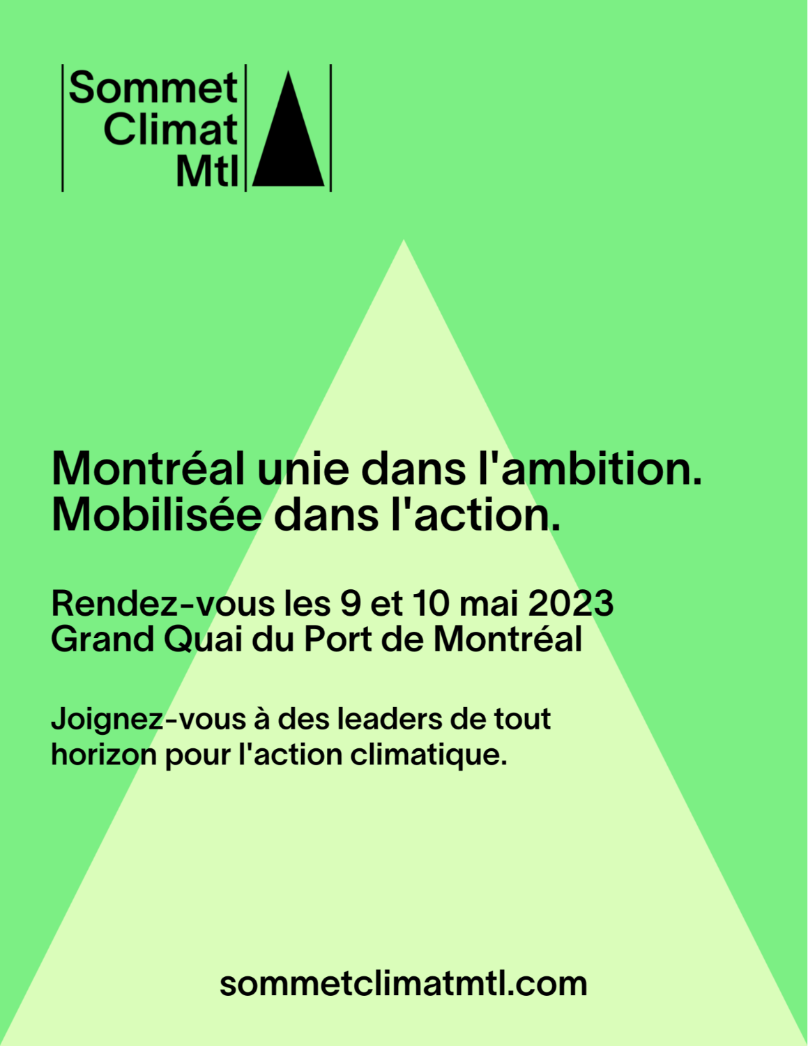 Sommet Climat Montréal 2023