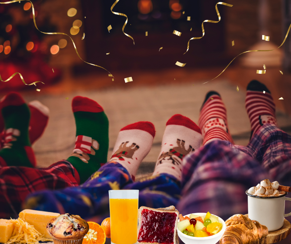 DÉJEUNER PYJAMA DE NOËL